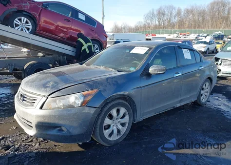 2009 Honda Accord 3.5 Ex-L из США, поврежденный, VIN 1HGCP368X9A046063